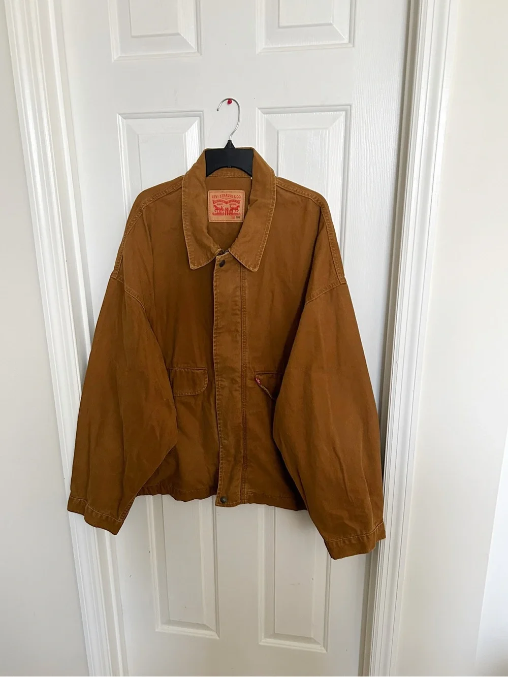 Levi’s 100% Cotton The Rancher Trucker Jacket in Brown Rinse